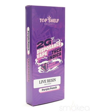 Top Shelf Hemp 2g Liquid Diamonds Blend Vape - Purple Punch