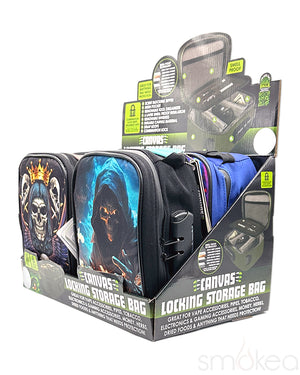 Smokezilla Printed Canvas Locking Storage Bag (4pc Display)