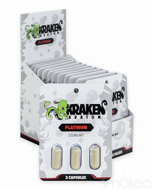 Kraken Kratom Platinum Capsules (3-Pack)