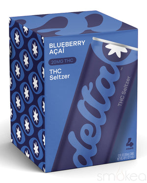 Delta Beverages 20mg THC Seltzer - Blueberry Acai