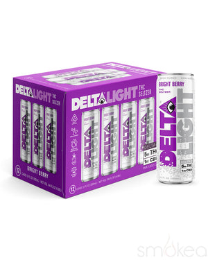 Delta Beverages Delta Light Cannabis Seltzer - Bright Berry