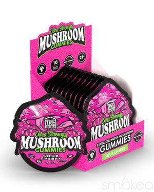 TRĒ House Extra Strength Mushroom Gummies - Sour Cherry