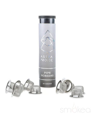 Astral Project Gemstone Pipe Screens (10-Pack)