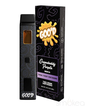 Goo'd 2g THCA Blend Vape - Grandaddy Purple