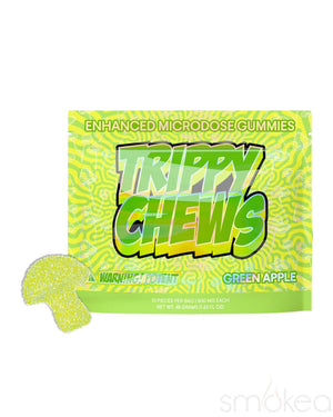 Goo'd Trippy Chews Microdose Gummies - Green Apple