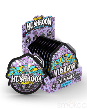 TRĒ House Magic Mushroom Gummies - Sour Grape (15-Pack)