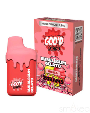 Goo'd 2g Drip THCA Melted Diamonds Blend Vape - Bubblegum Gelato