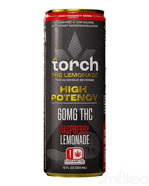 Torch 60mg High Potency THC Seltzer - Raspberry Lemonade