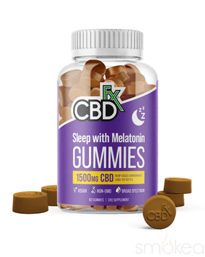 CBDfx CBD + Melatonin Sleep Gummies