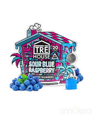 TRĒ House Delta 9 Gummies w/ HHC - Sour Blue Raspberry