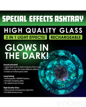 Smokezilla Special Effects Glass Ashtray (6pc Display)