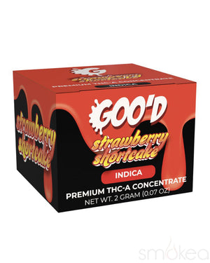 Goo'd 2g THCA Premium Concentrate - Strawberry Shortcake