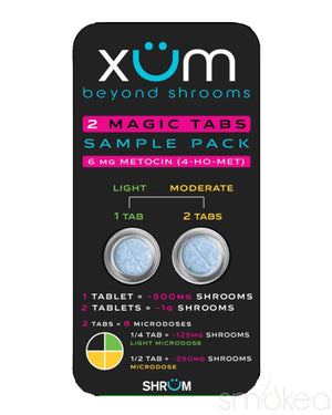XÜM Beyond Shrooms Metocin Tablets Sample Pack