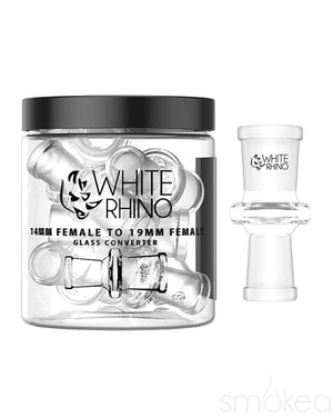 White Rhino 14mm Female to 18mm Female Converter