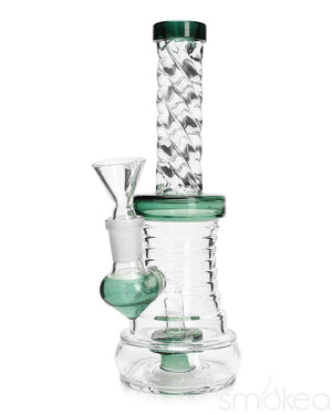 SMOKEA 8" Cut Glass Mini Bong - SMOKEA