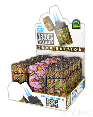 Smokezilla Camo Big Bubba Lighter (15pc Display)