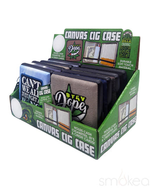 Smokezilla Canvas Cigarette Case (8pc Display)