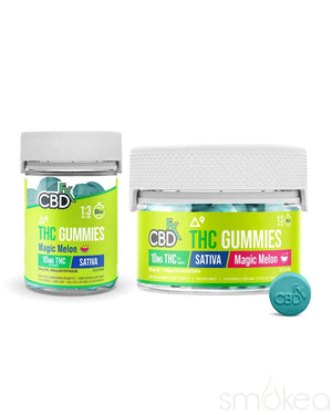 CBDfx Delta 9 THC + CBD Gummies - Magic Melon