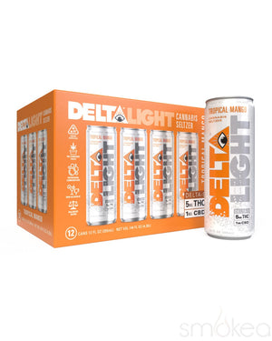 Delta Beverages Delta Light Cannabis Seltzer - Tropical Mango