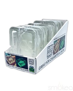 Smokezilla Glow in the Dark Skull Ashtray (5pc Display)