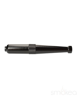 SMOKEA Chillums Black SMOKEA Large Zeppelin Metal Pipe