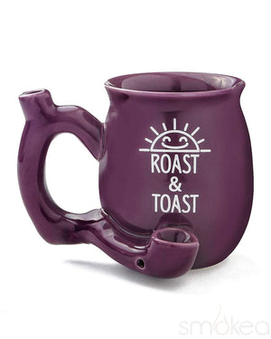 SMOKEA "Roast & Toast" Small Ceramic Coffee Mug Pipe