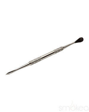 SMOKEA Silver Double Sided Titanium Dab Tool - SMOKEA