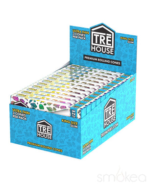 TRĒ House King Size Slim Premium Ultra Thin Pre-Rolled Cones