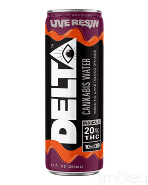 Delta Beverages Delta 9 Live Resin Cannabis Water - Blood Orange
