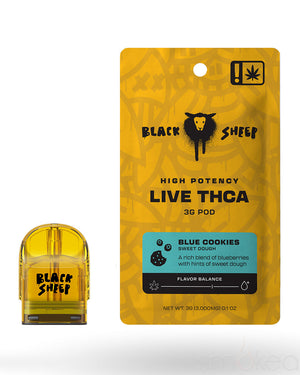 Black Sheep THCA Quad Blend Pod Refill - Blue Cookies