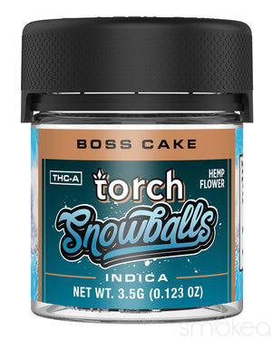 Torch 3.5g Snowballs THCA Flower - Boss Cake