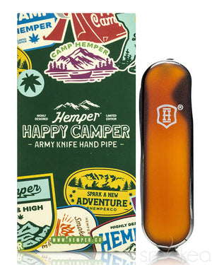 Hemper Happy Camper Army Knife Hand Pipe