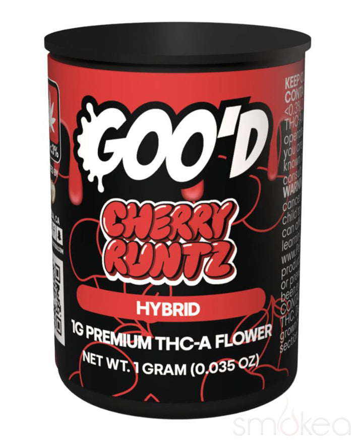 Goo'd 1g Premium THCA Flower - Cherry Runtz