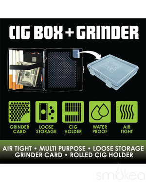 Smokezilla Cig Box w/ Grinder Card (6pc Display)