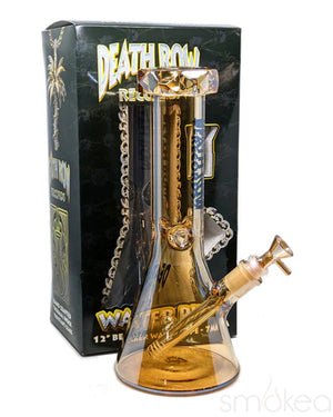 Death Row Records 12" Electro Plated Beaker Bong