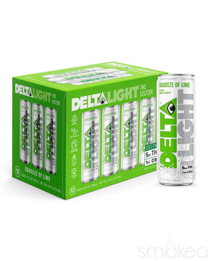 Delta Beverages Delta Light Cannabis Seltzer - Squeeze of Lime