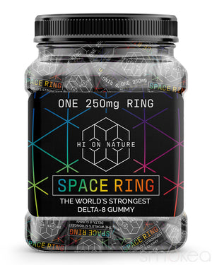 Hi On Nature 250mg Delta 8 Space Ring Gummy