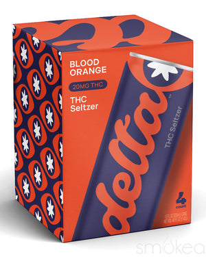 Delta Beverages 20mg THC Seltzer - Blood Orange