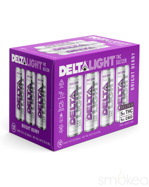 Delta Beverages Delta Light Cannabis Seltzer - Bright Berry