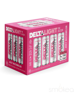 Delta Beverages Delta Light Cannabis Seltzer - Juicy Watermelon