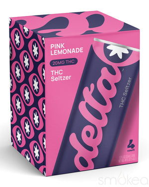 Delta Beverages 20mg THC Seltzer - Pink Lemonade