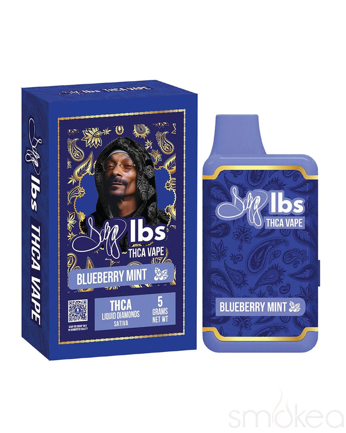 Dogg lbs 5g THCA Liquid Diamonds Vape - Blueberry Mint
