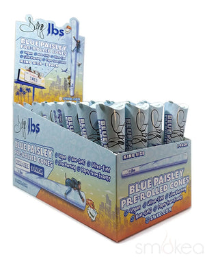 Dogg lbs King Size Blue Paisley Pre-Rolled Cones (3-Pack)