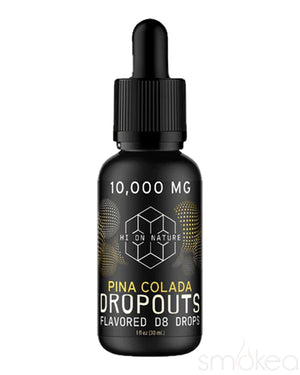 Hi On Nature 10000mg Delta 8 Dropouts - Pina Colada