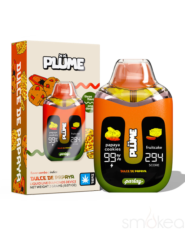Plume Parlay 2g Liquid Live Diamonds Blend Vape - Dulce de Papaya