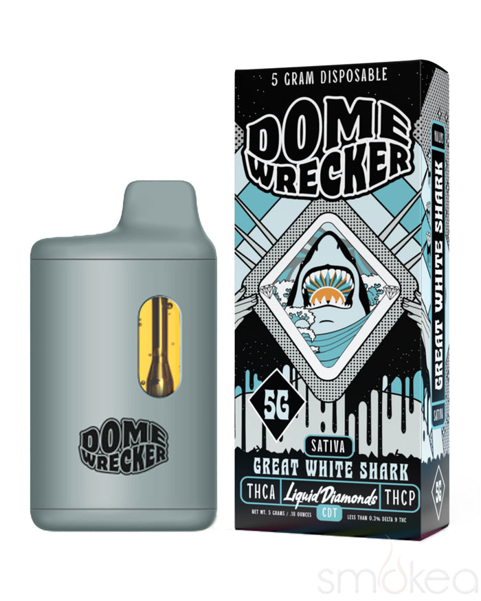 Dome Wrecker 5g Liquid Diamonds Blend Vape - Great White Shark