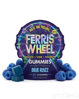 Ferris Wheel Daily Mood Kanna Gummies - Blue Razz