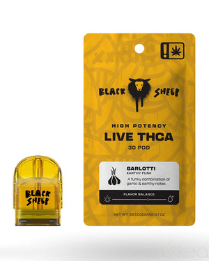 Black Sheep THCA Quad Blend Pod Refill - Garlotti