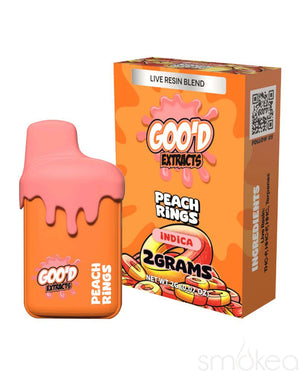 Goo'd 2g Drip THCP Live Resin Blend Vape - Peach Rings