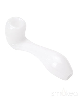 GRAV 4" Sherlock Hand Pipe White